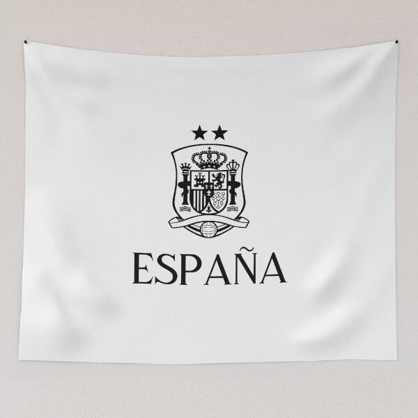 Item preview, España 2 stars black designed and sold by VRedBaller.