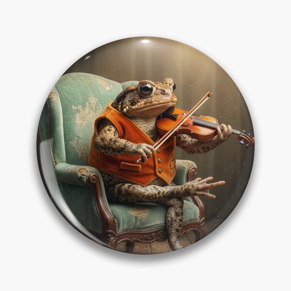 Item preview, Toad Plays Bach’s Chaconne in D Minor designed and sold by Tridentulus.