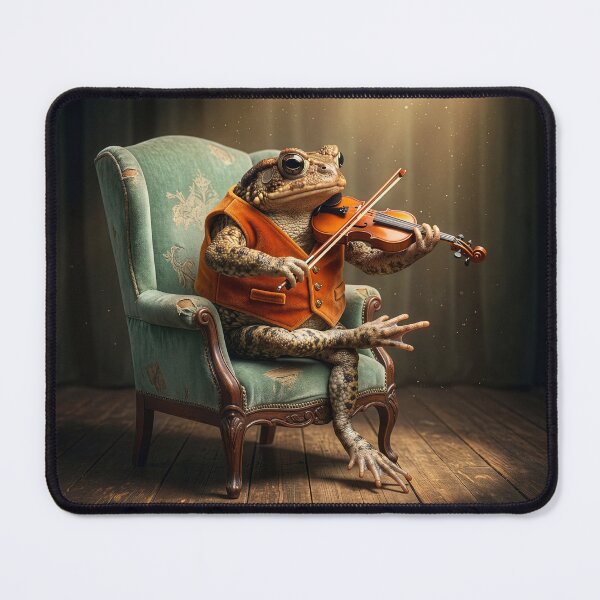 Item preview, Toad Plays Bach’s Chaconne in D Minor designed and sold by Tridentulus.