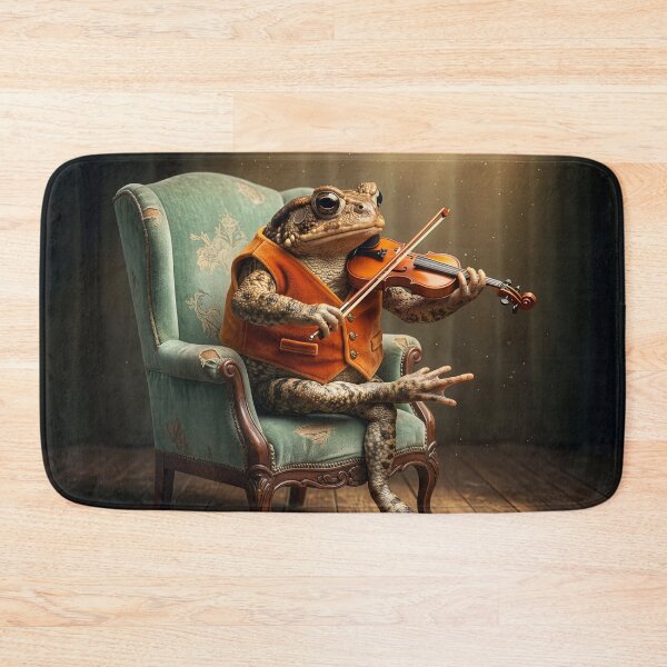 Item preview, Toad Plays Bach’s Chaconne in D Minor designed and sold by Tridentulus.