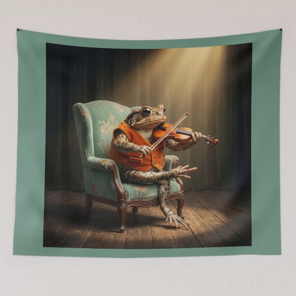 Item preview, Toad Plays Bach’s Chaconne in D Minor designed and sold by Tridentulus.