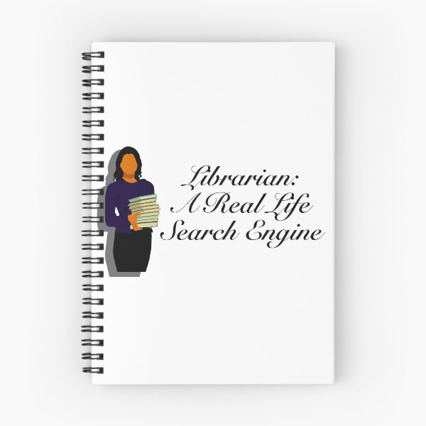 Item preview, Librarian: A Real Life Search Engine designed and sold by TypeAndThread.