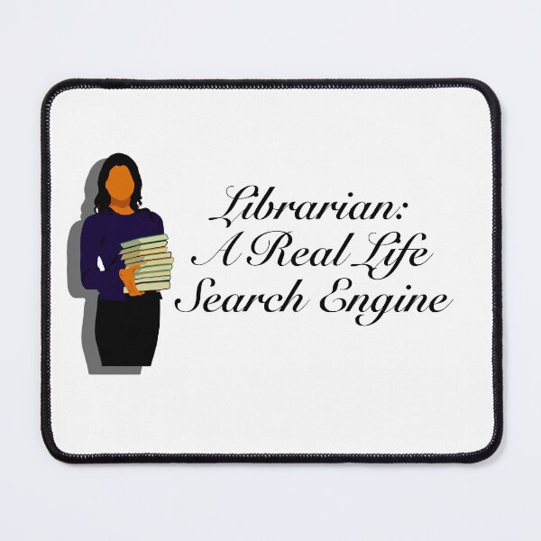 Item preview, Librarian: A Real Life Search Engine designed and sold by TypeAndThread.