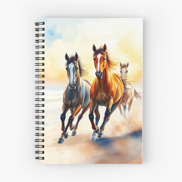 Item preview, Three sunset horses and ocean designed and sold by Khala.