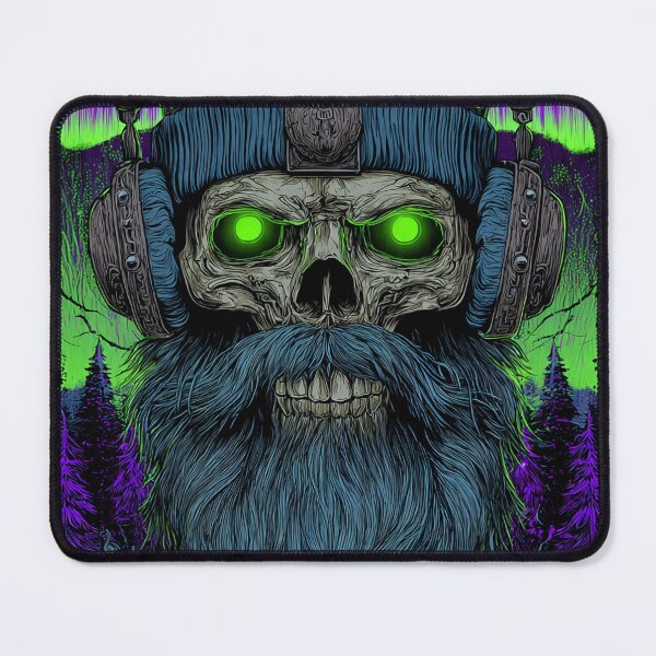 Item preview, Halloween Viking Skull | Draugr Beanie | Norse Jack-o-lantern designed and sold by KingapparelBR.
