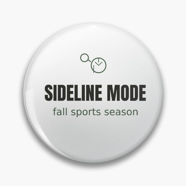 Item preview, Sideline Mode - Fall Sports Mom Tee designed and sold by RankShift.