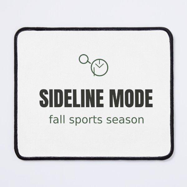 Item preview, Sideline Mode - Fall Sports Mom Tee designed and sold by RankShift.