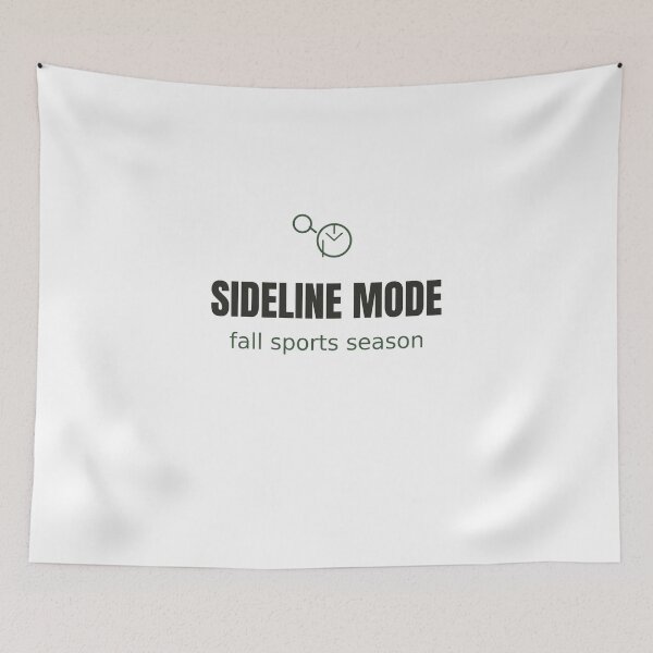 Item preview, Sideline Mode - Fall Sports Mom Tee designed and sold by RankShift.