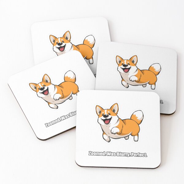 Item preview, Corgi - Zoomed Was Blurry Perfect - Funny Corgi Gift designed and sold by pawdrops.