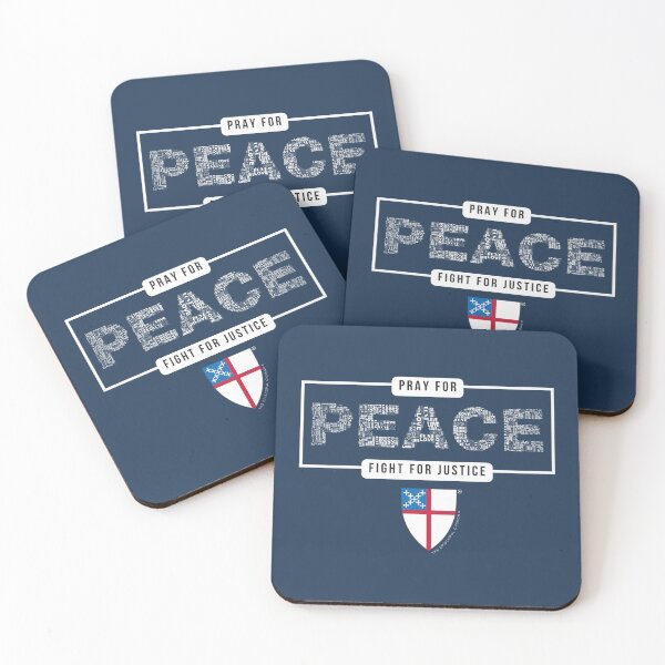 Item preview, Pray for Peace, Fight for Justice - The Episcopal Church™ designed and sold by Canterbury Episcopal Campus Ministry at Texas Tech University .