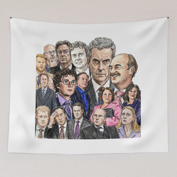 Item preview, Thick Of It - Collage designed and sold by LoveSomethingDifferent.