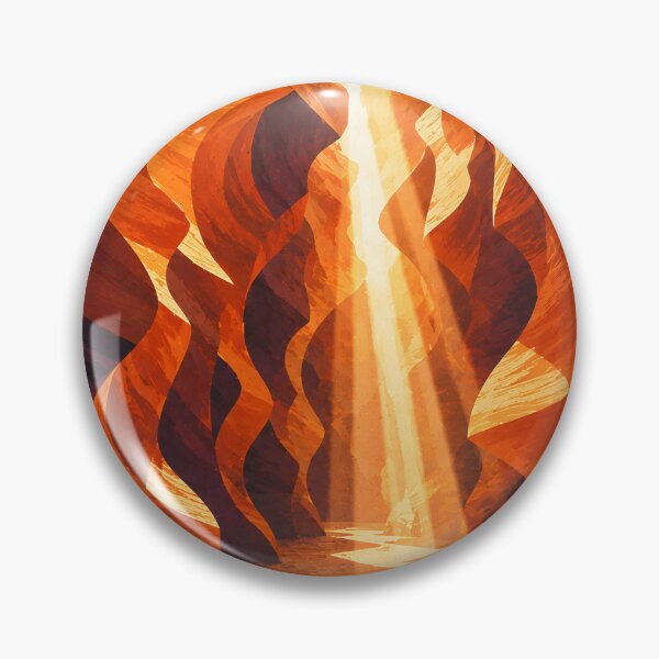 Item preview, Antelope Canyon Arizona Vintage Travel Poster | Retro Southwest Wall Art designed and sold by bauschberts.