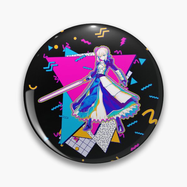 Item preview, Saber | Fate Stay Night | 90s Design designed and sold by Eroshi.