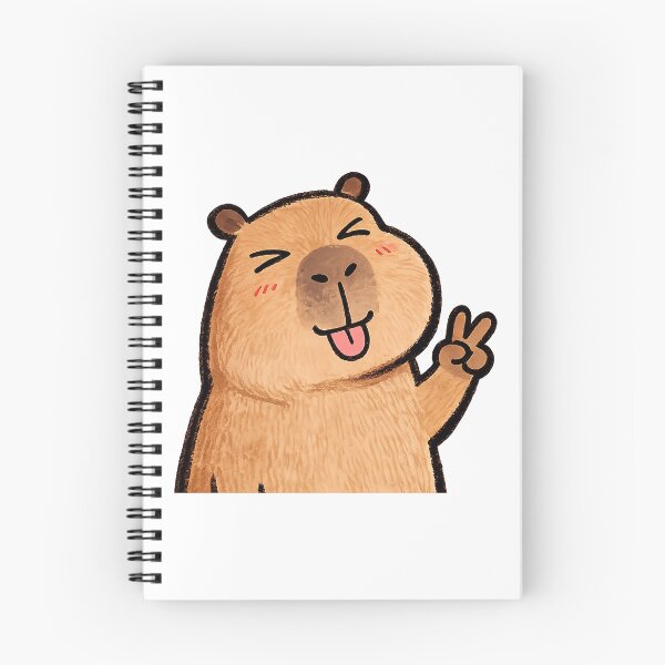 Item preview, Playful Capybara | Cute Winking Kawaii Capybara Sticker & Funny Animal T-Shirt designed and sold by Atum&Art.