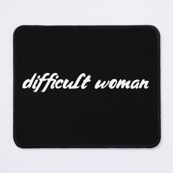 Item preview, Difficult Woman designed and sold by TypeAndThread.