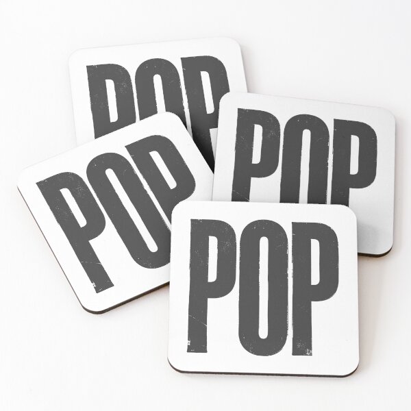 Item preview, POP in Black Grungy Letters designed and sold by StudioDestruct.