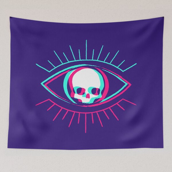 Item preview, Skull Eye - Blue 3D designed and sold by animinimal.