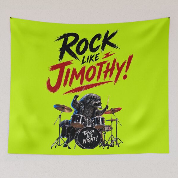 Item preview, Rock Like Jimothy designed and sold by ShindigiddyDog.