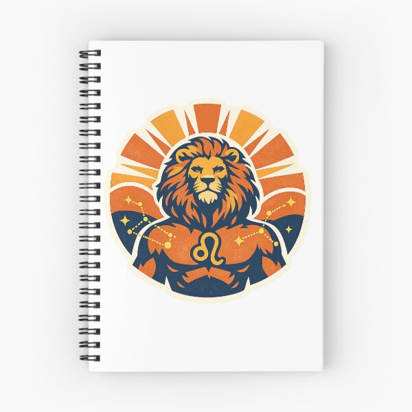 Aperçu de l'œuvre Leo Zodiac Lion Sunburst Badge Art créée et vendue par Cary-s.