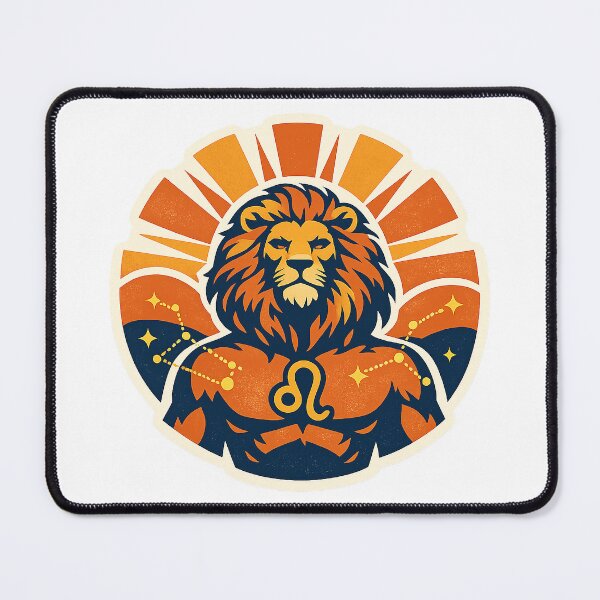 Item preview, Leo Zodiac Leo Sunburst Badge Art designed and sold by Cary-s.