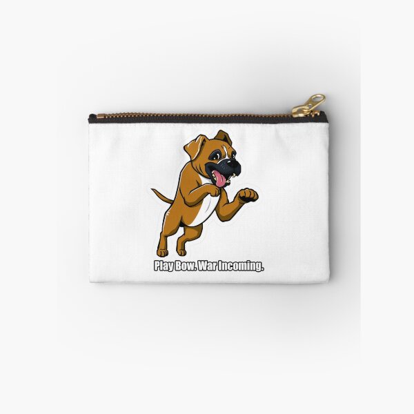 Item preview, Boxer - Play Bow War Incoming - Funny Boxer Dog Gift designed and sold by pawdrops.