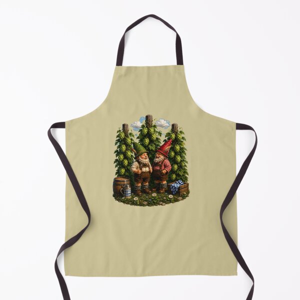 Item preview, Bavarian Garden Gnomes – Funny Hop Garden Dwarfs Illustration designed and sold by Alpine-Ink.