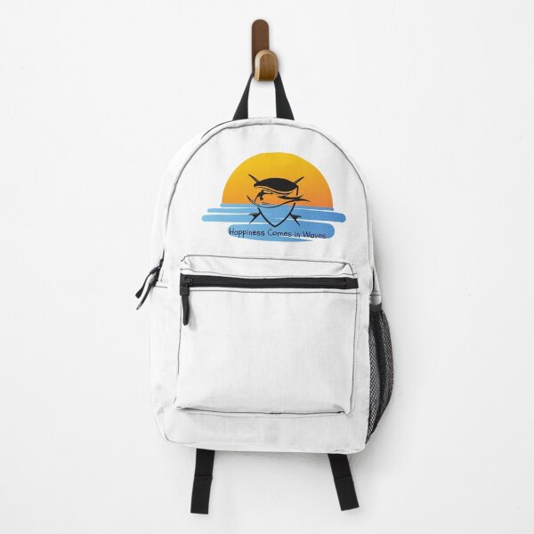Item preview, Surf Shirt. Happiness Comes in Waves. Gift for a Surfer, Gift for a Surfing Fan. Craving Waves, Craving Salt designed and sold by ShrimpAndGrits.