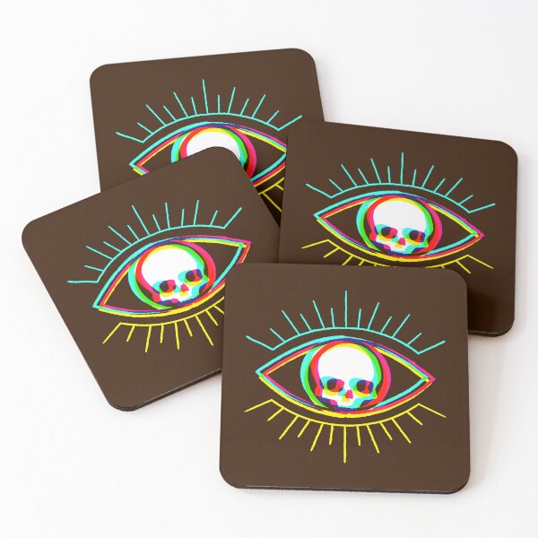 Item preview, Skull Eye - Dark Glitch designed and sold by animinimal.