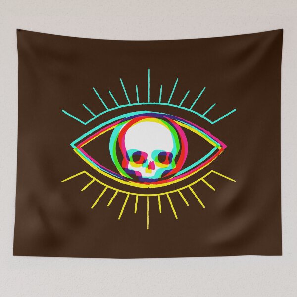 Item preview, Skull Eye - Dark Glitch designed and sold by animinimal.