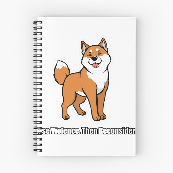 Item preview, Akita - Thing Violence Then Reconsidered - Funny Akita Gift designed and sold by pawdrops.