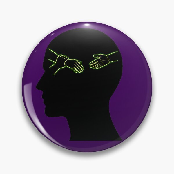 Item preview, Copy of Minimalist NLP Handshake Interrupt Pattern Break Neon Art designed and sold by PERSPECTIVERED.