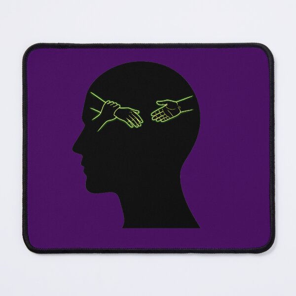 Item preview, Copy of Minimalist NLP Handshake Interrupt Pattern Break Neon Art designed and sold by PERSPECTIVERED.