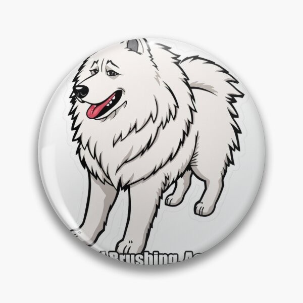 Item preview, Samoyed - Required Brushing Accepted It - Funny Samoyed Gift designed and sold by pawdrops.
