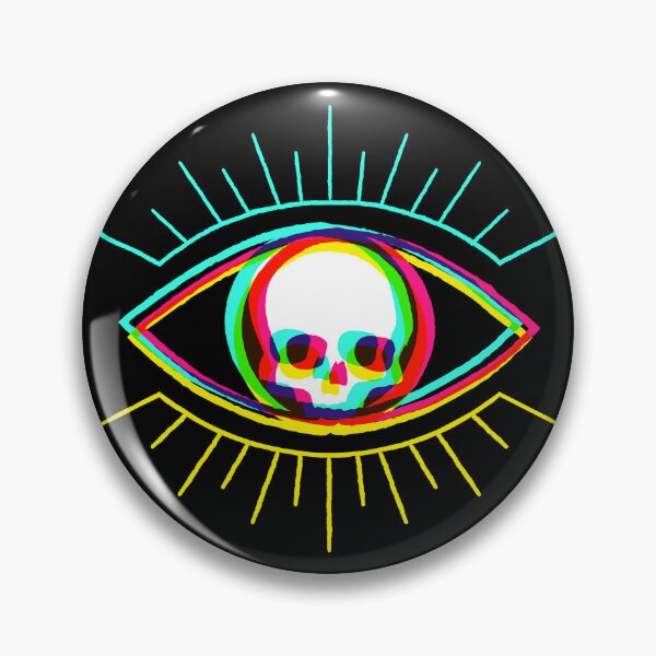 Item preview, Skull Eye - Dark Glitch 2 designed and sold by animinimal.