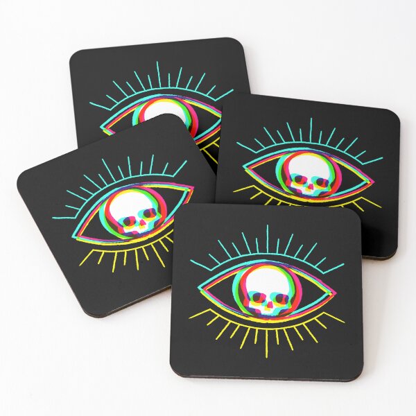 Item preview, Skull Eye - Dark Glitch 2 designed and sold by animinimal.