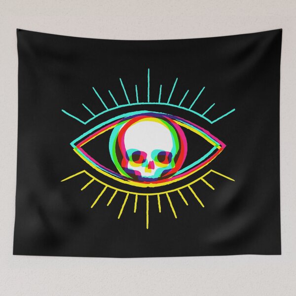 Item preview, Skull Eye - Dark Glitch 2 designed and sold by animinimal.
