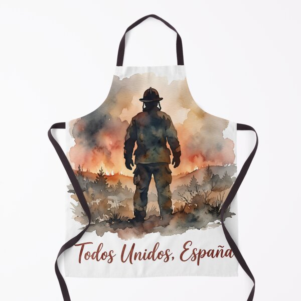 Item preview, United Spain Firefighters Tribute Solidarity Item designed and sold by DragonPrint.