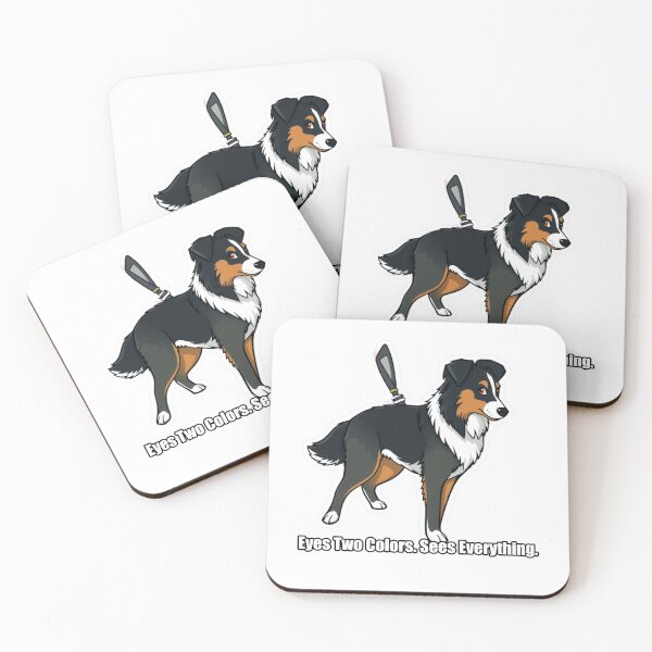 Item preview, Australian Shepherd - Eyes Two Colors Sees Everything - Funny Aussie Gift designed and sold by pawdrops.