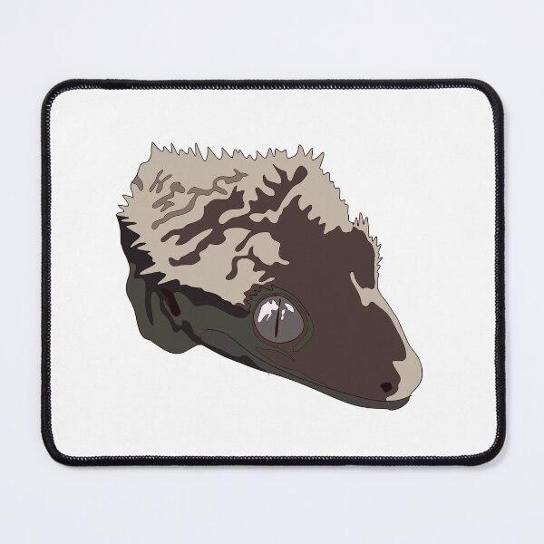 Item preview, Copy of Copy of Axanthic crested gecko face designed and sold by LeahcarsArt.