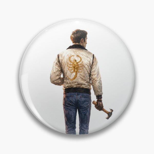 Artikelvorschau, Minimalistische Scorpion-Jacke im Drive-Design – Gesichtslose Neo-Noir-Aquarellkunst entworfen und verkauft von stillnoir.