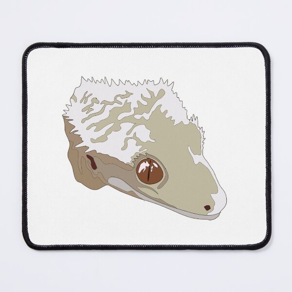 Item preview, Copy of Copy of Copy of Axanthic crested gecko face designed and sold by LeahcarsArt.