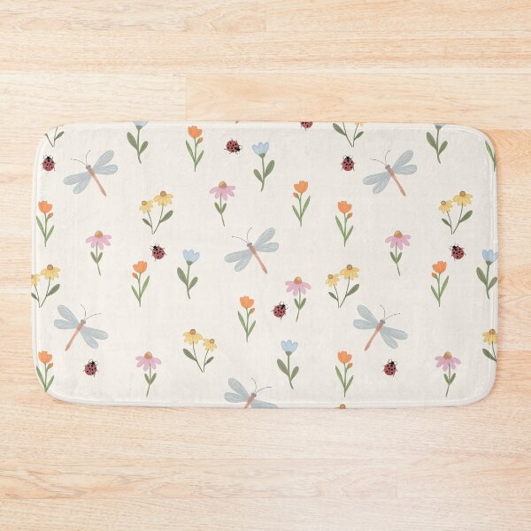 Item preview, Hand-Drawn Dragonfly Meadow Pattern designed and sold by WEBiC-ART Creative Studio.