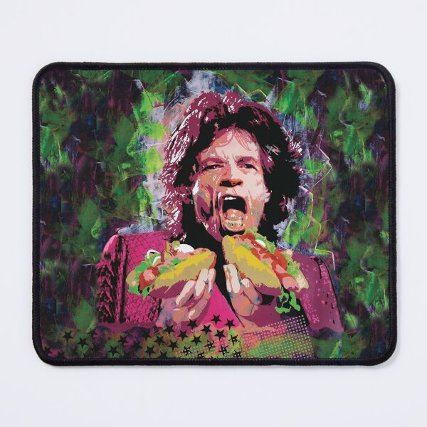 Item preview, MICK JAGGER: HOT DOG ROCK designed and sold by supernikol.
