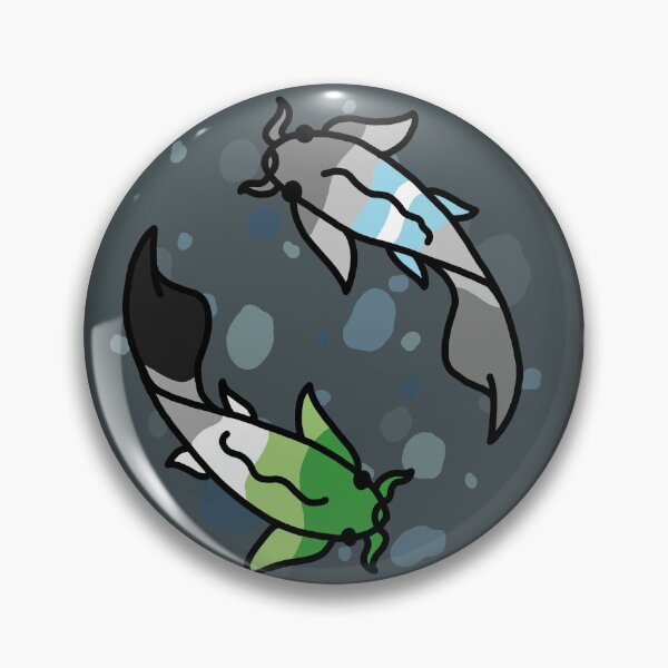 Item preview, Demi Boy and Aro Pride Koi Pond  designed and sold by CastleOfDragons.