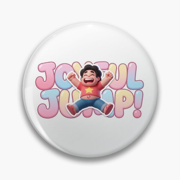 Item preview, Joyful Jump Steven Universe 3D Kawaii Cute Sticker designed and sold by 0Zetgest.