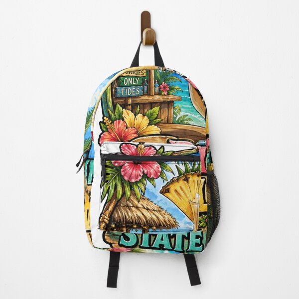Item preview, Pina Colada State of Mind Tropical Beach Drink designed and sold by No Limits T-Shirts.