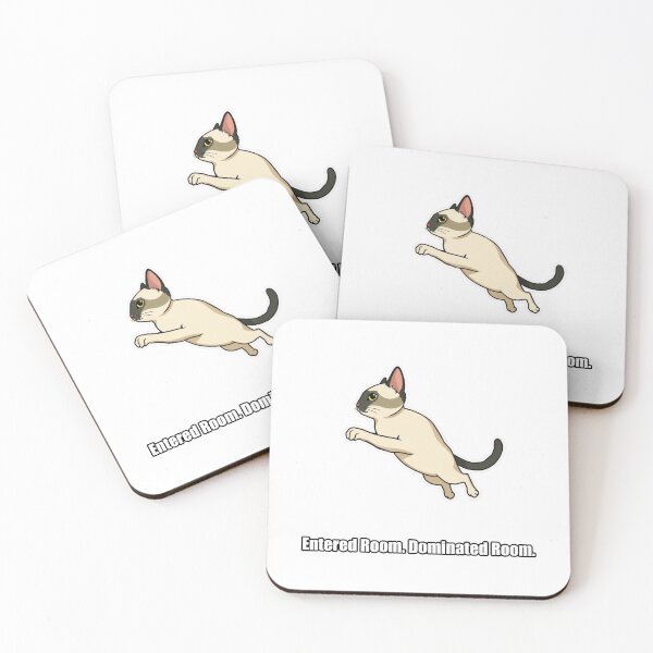 Item preview, Siamese - Entered Room Dominated Room - Funny Siamese Gift designed and sold by pawdrops.