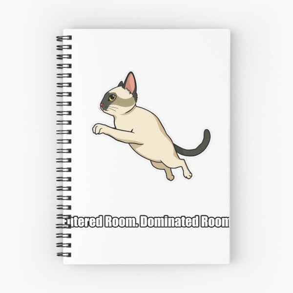 Item preview, Siamese - Entered Room Dominated Room - Funny Siamese Gift designed and sold by pawdrops.