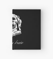 this is my brain shirt Hardcover Journal