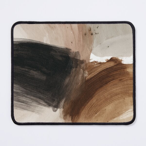 Item preview, Earthy Neutral Abstract Strokes designed and sold by trajeado14.